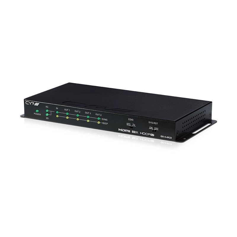 QU-4-4K22 – 1 to 4 Full 4K HDMI Distribution Amplifier