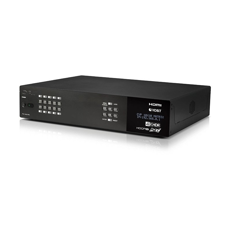 PUV-1082-PRO – 10 x 10 Full 4K HDMI HDBase1 with AVLC Matrix with OAR